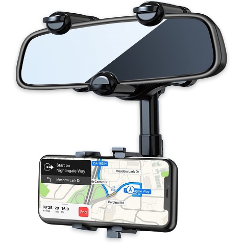 Multifunctional phone holder for mirror - achat - pas cher - mode d'emploi - comment utiliser 